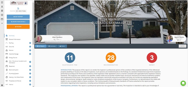 Alan Sanders Home Inspections in South Eastern Massachusetts