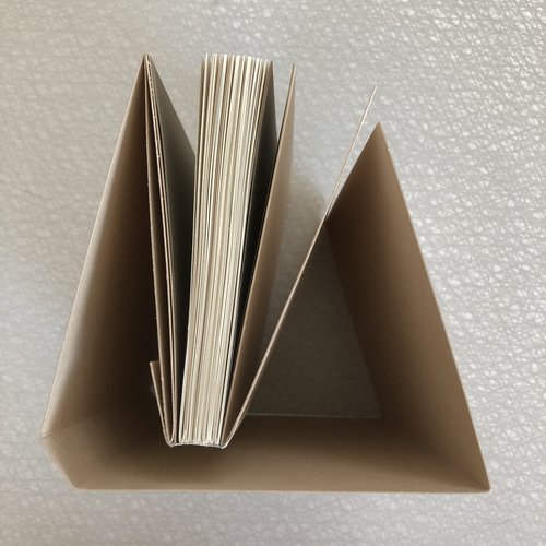 Sewn Boards Binding with SewnIn Wrapper San Diego Book Arts