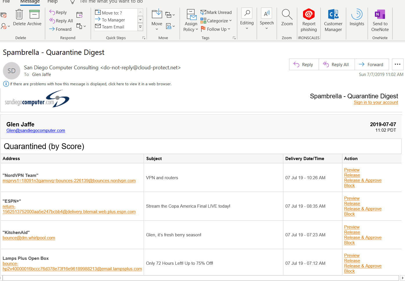 Proofpoint Email Security Services San Diego Computer Consulting
