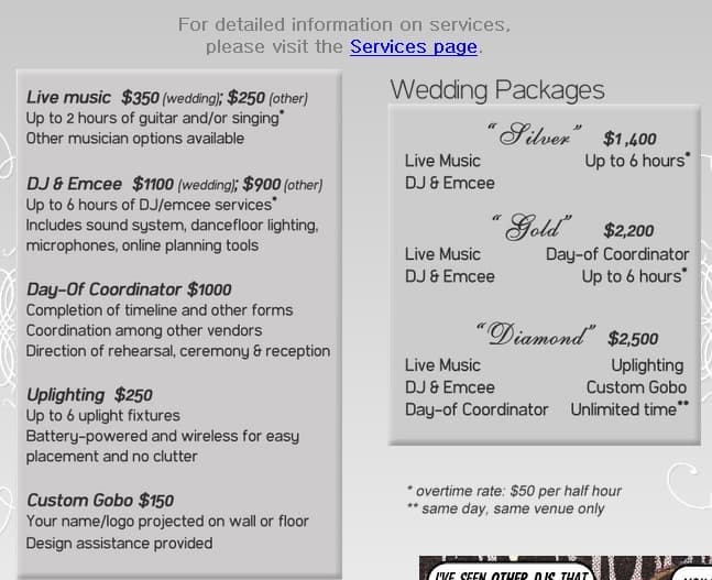 Average San Diego Wedding DJ Prices 9001,500 San Diego DJs