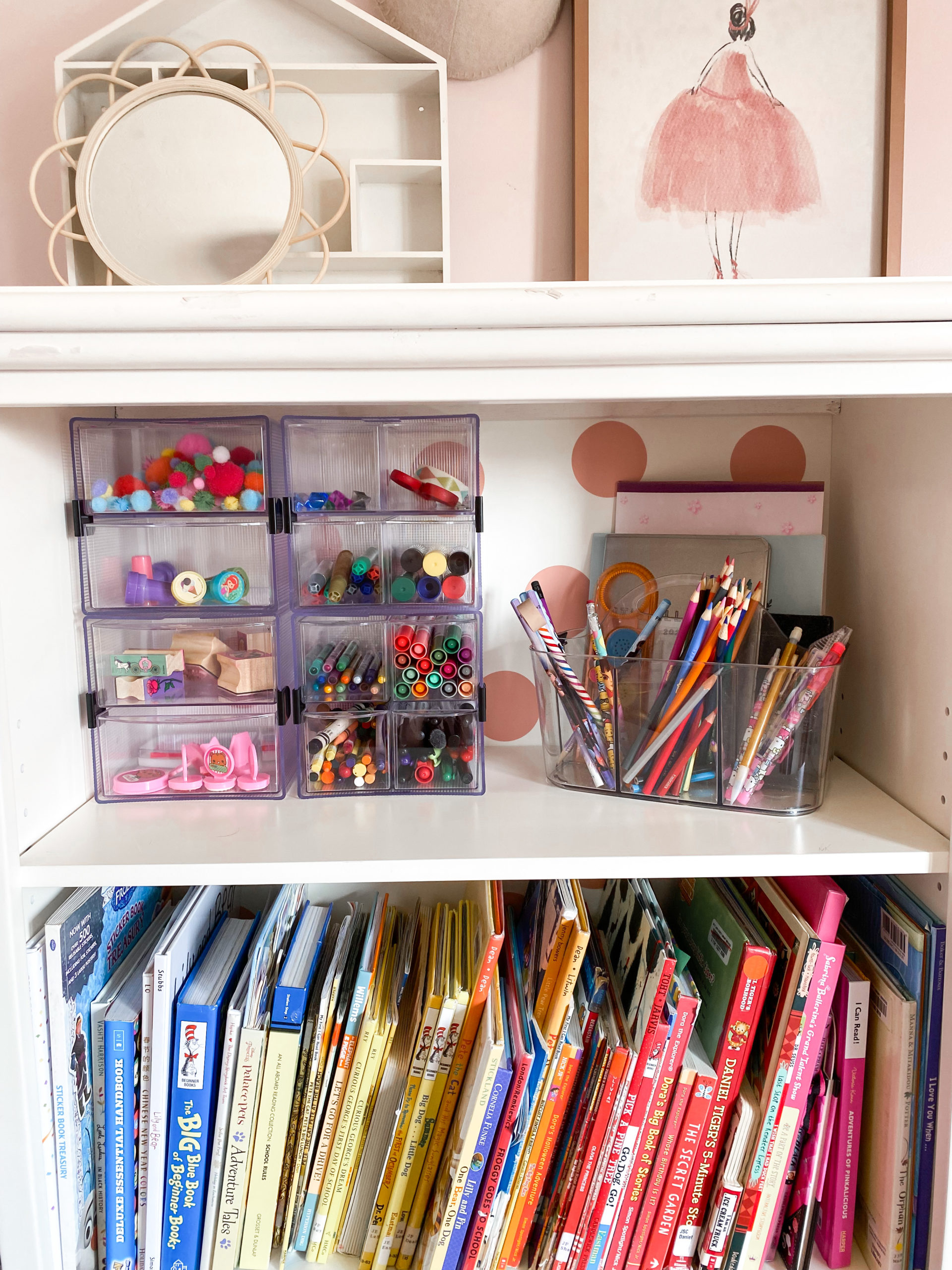 Girl's Room Organization Ideas SandyALaMode