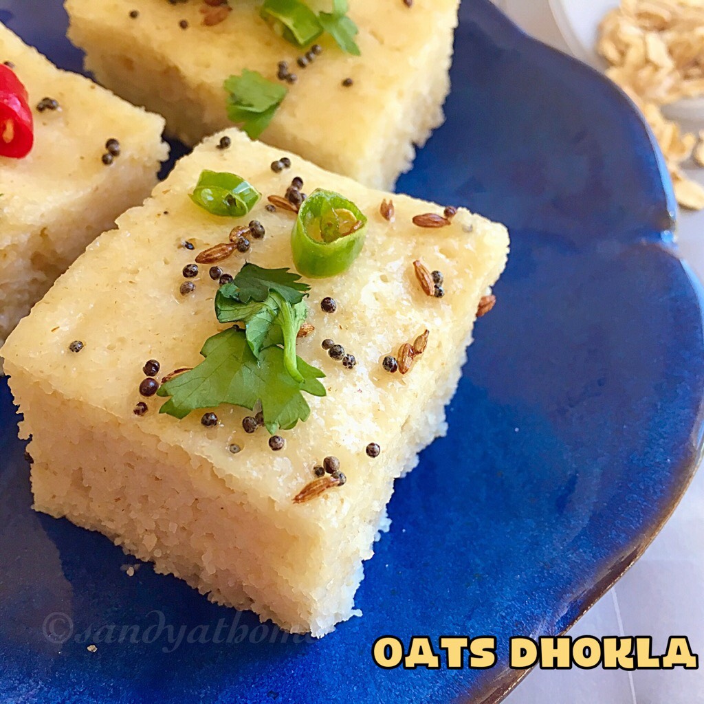 Oats dhokla recipe, How to make instant dhokla Sandhya's recipes
