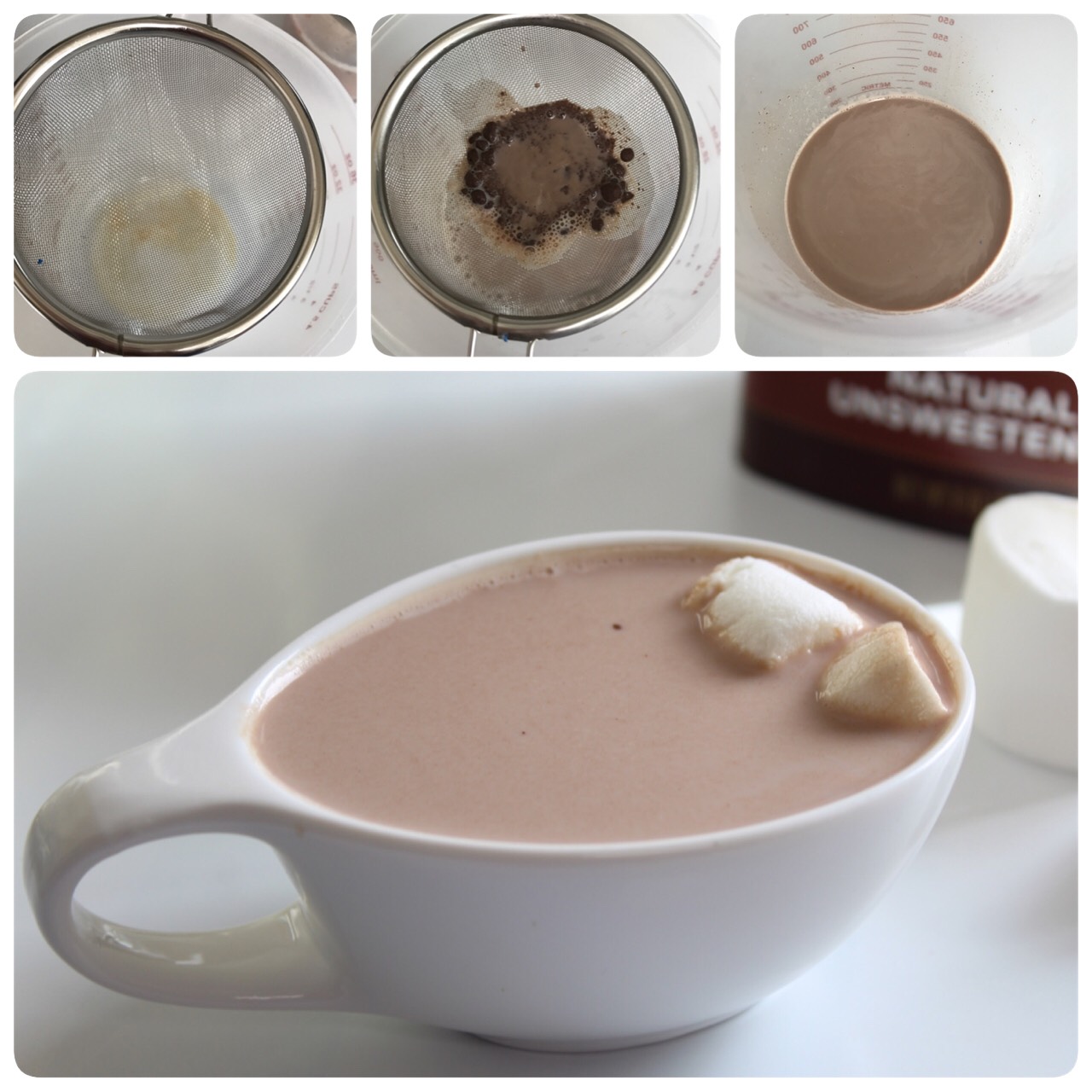 Hot chocolate recipe, Hot chocolate microwave method Sandhya's recipes