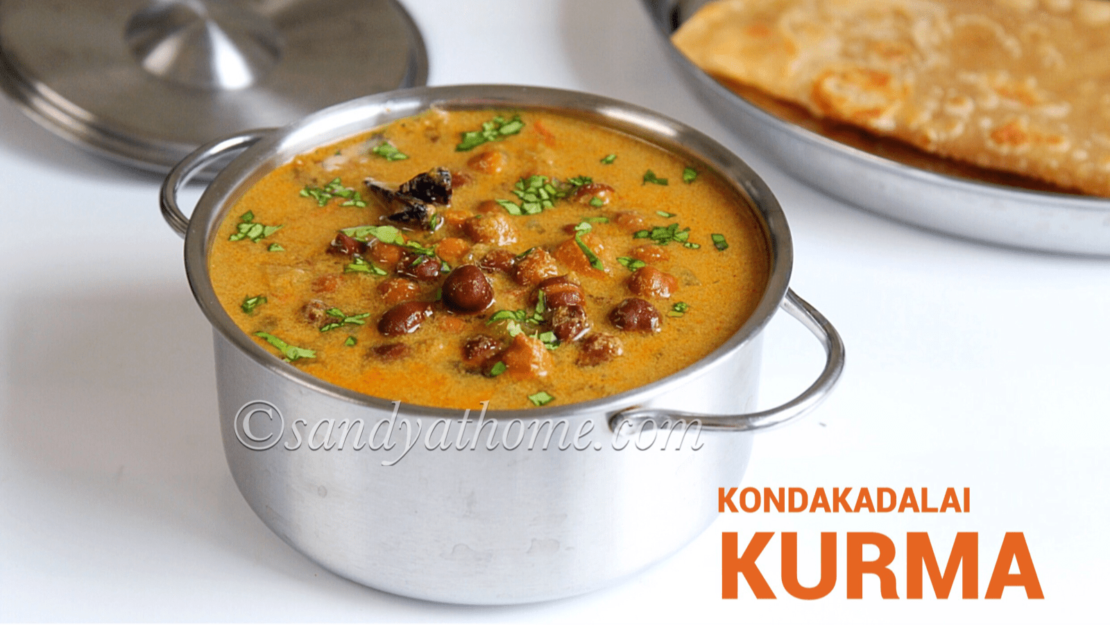 Kondakadalai kurma, Black channa kurma recipe Sandhya's recipes