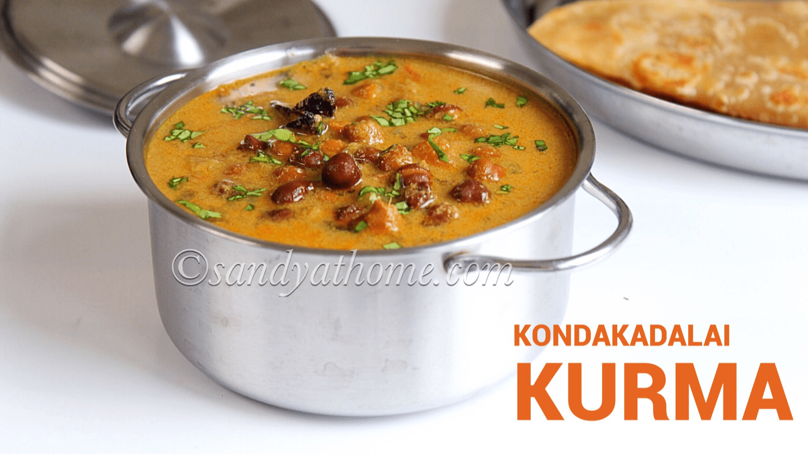 Kondakadalai kurma, Black channa kurma recipe Sandhya's recipes