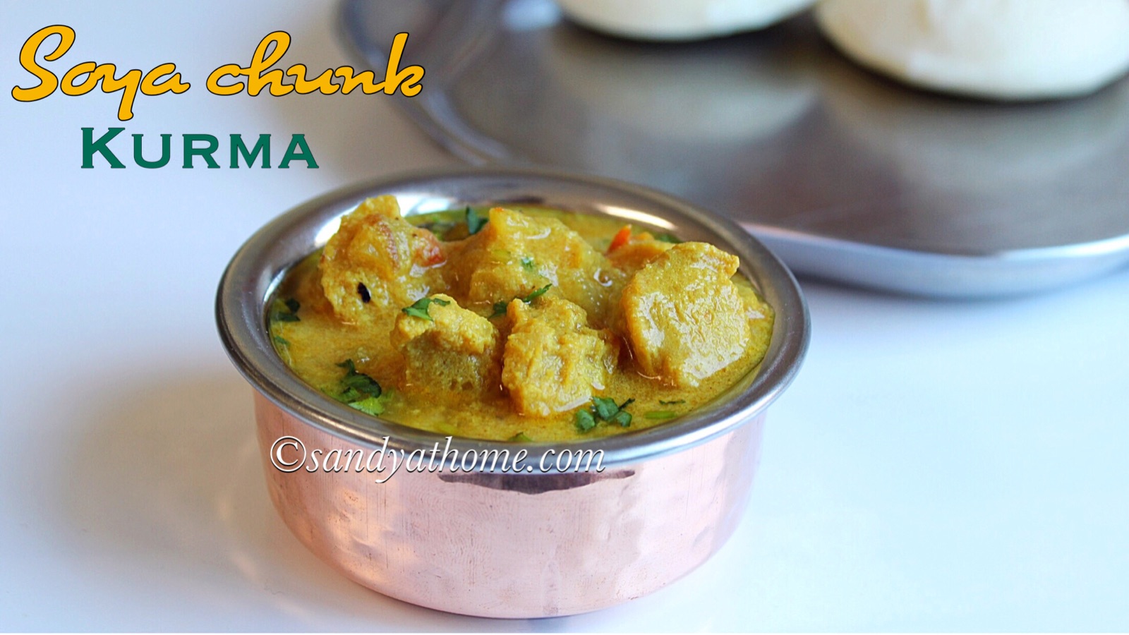 soya chunks kurma recipe Sandhya's recipes