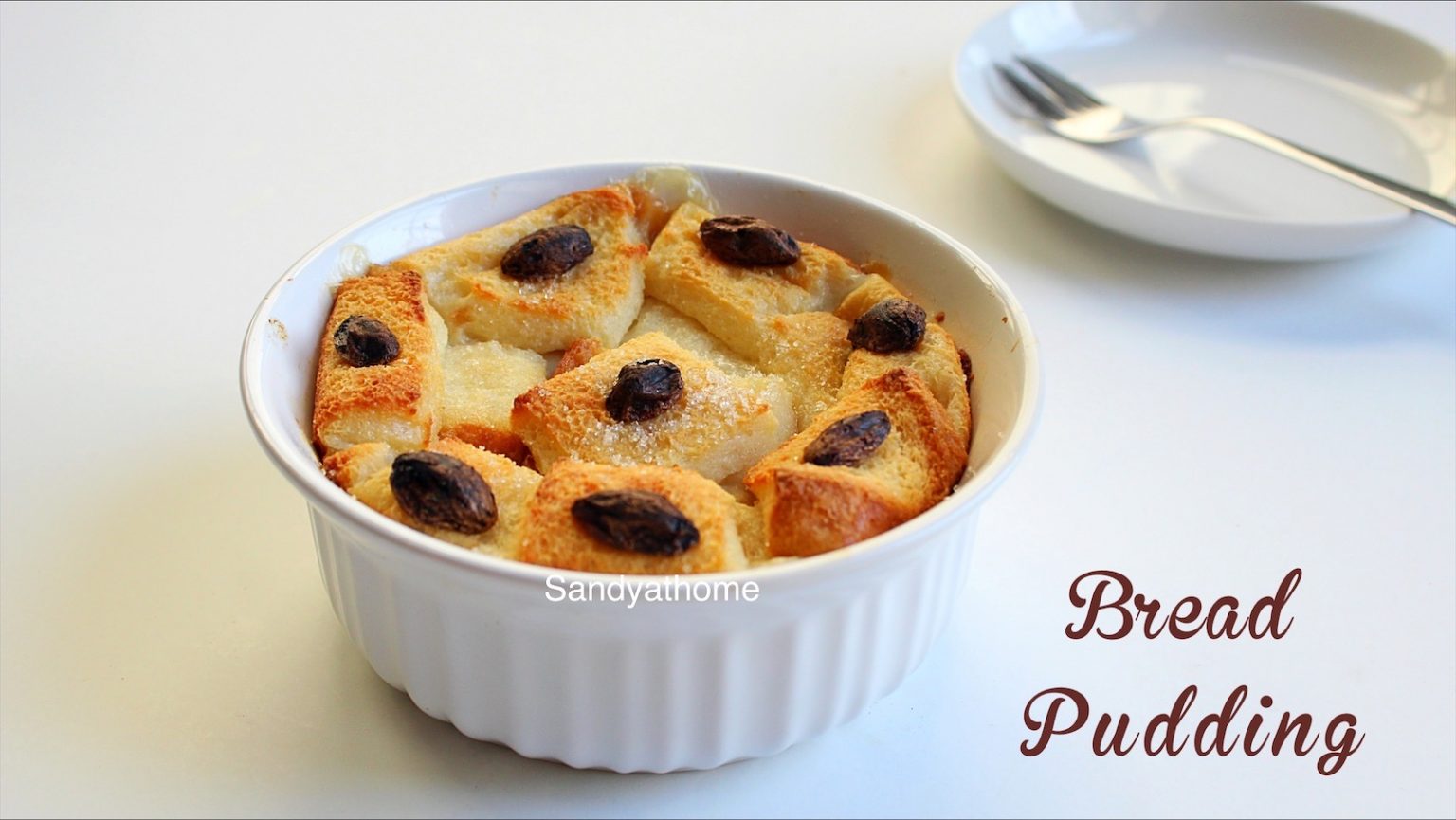 Eggless Bread Pudding Recipe In Hindi