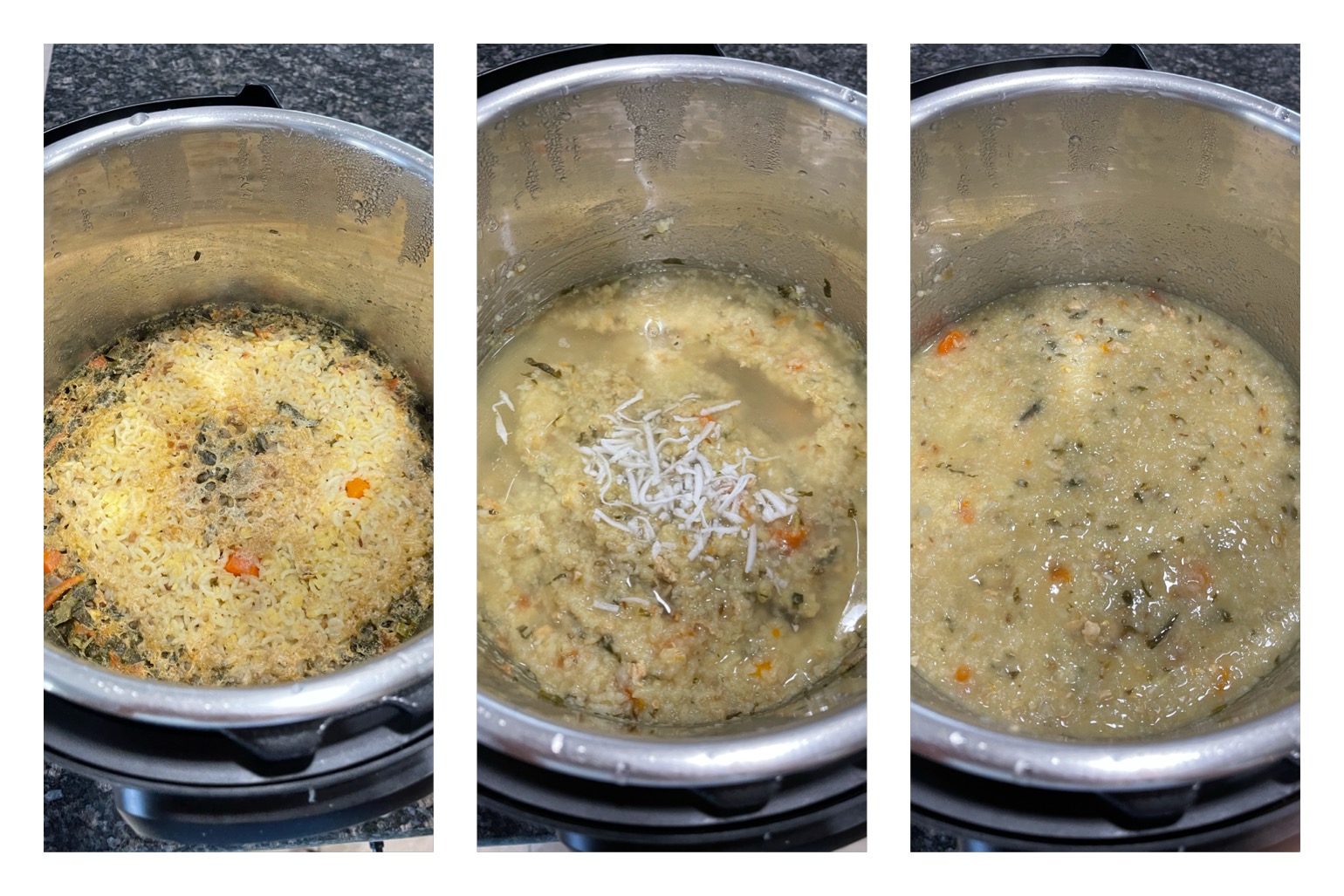 Nombu kanji recipe, Instant pot chicken nombu kanji Sandhya's recipes