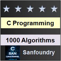C Program To Implement Selection Sort Sanfoundry