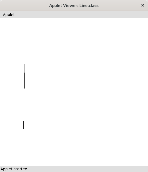 Java Program to Draw a Line using GUI Sanfoundry