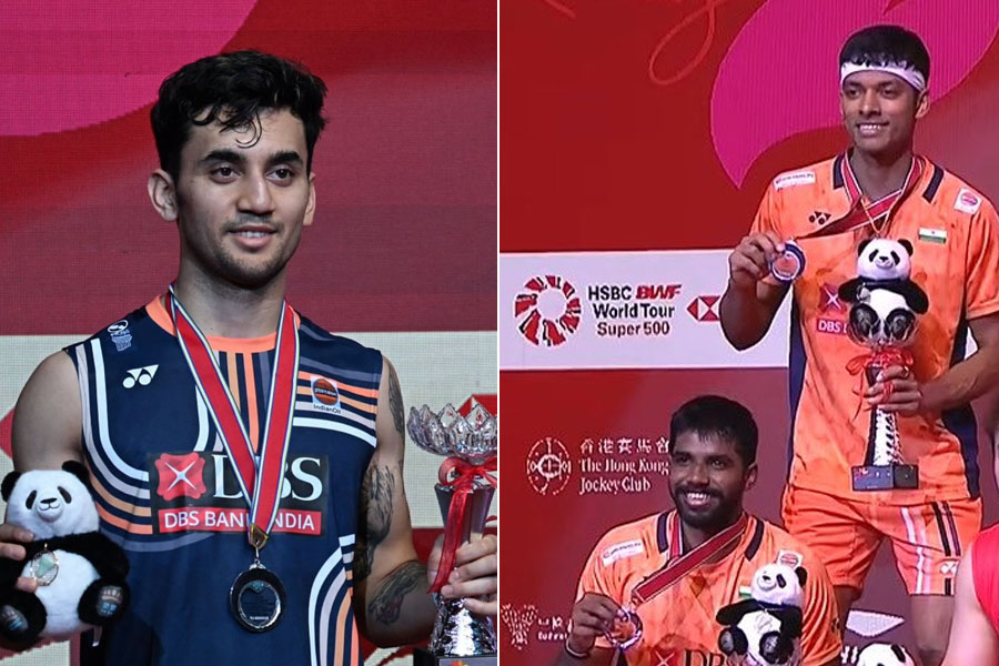 জোড়া সোনা হাতছাড়া ভারতের, হংকং ওপেনের ফাইনালে হার লক্ষ্য, সাত-চি জুটির