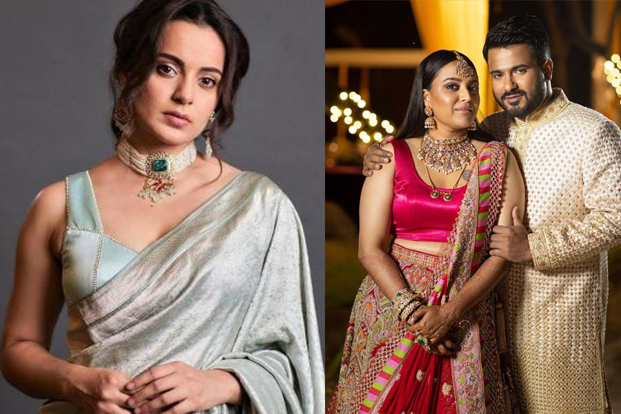 ‘বন্যায় ভাসছে মান্ডি, অথচ…’, কঙ্গনাকে কটাক্ষ স্বরার স্বামী ফাহাদের
