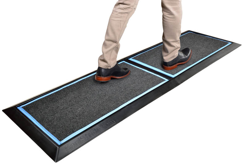 Disinfectant Boot Bath Mat Stride 2 piece LONG Runner