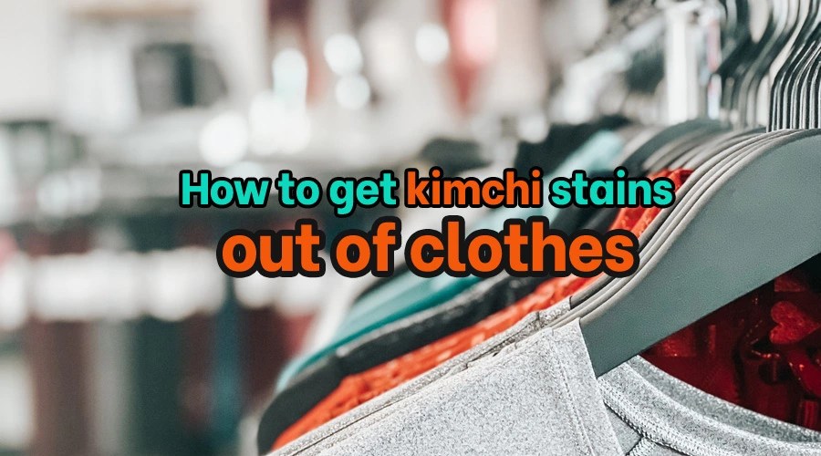 How we remove kimchi stain from clothes [ Detailed Answer ]