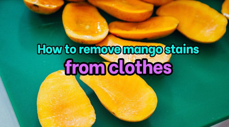 How to remove mango stains from clothes Sanitisation Singapore