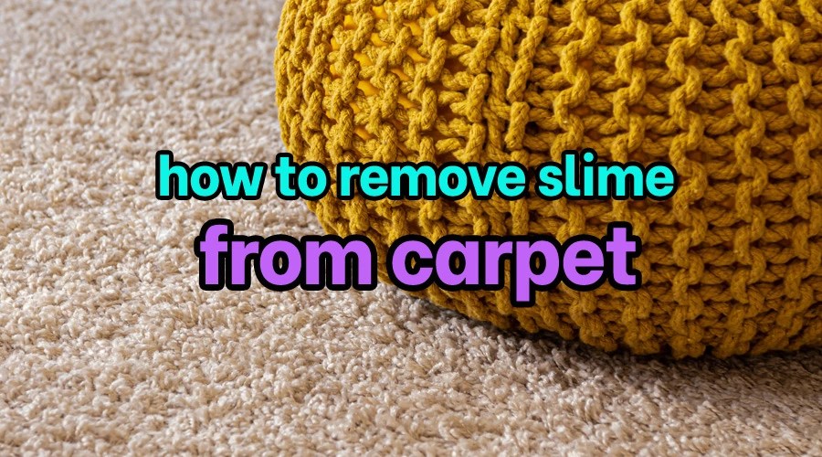 How to remove slime from carpet Sanitisation Singapore