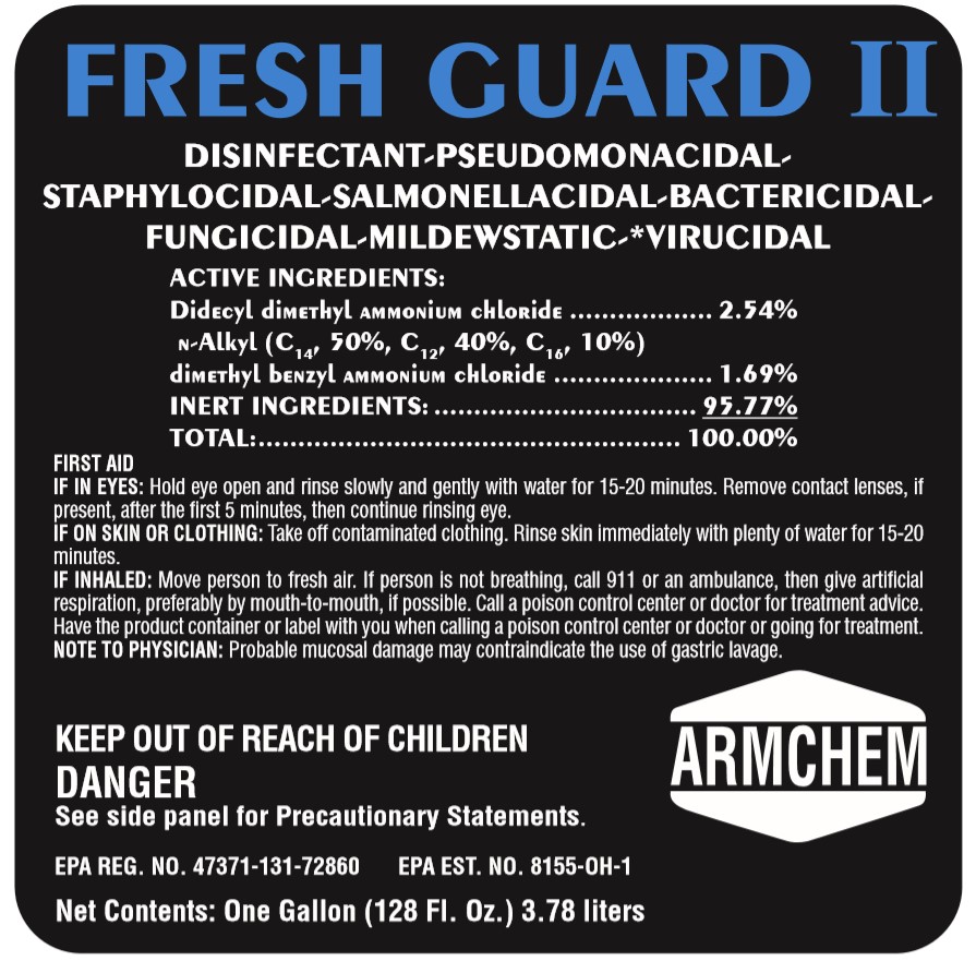 Fresh Guard Hospital Grade Covid Disinfectant Cleaner 4 to 55 Gallons