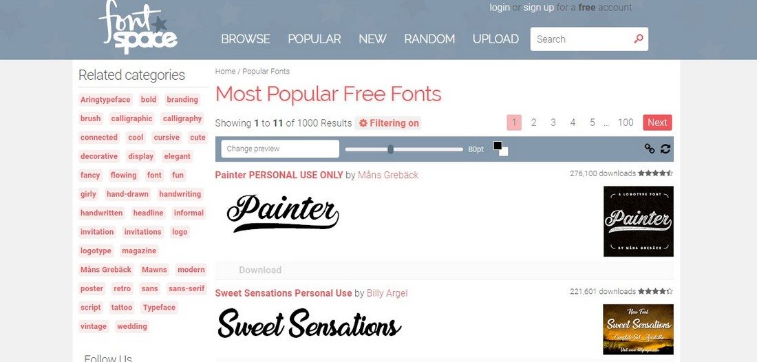 5 Best Websites To Download Free Fonts In 2018 Sanjay Web Designer