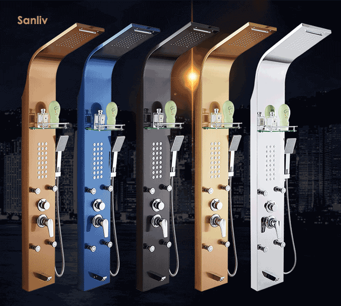 Shower Panels Sanliv Sanitary Wares