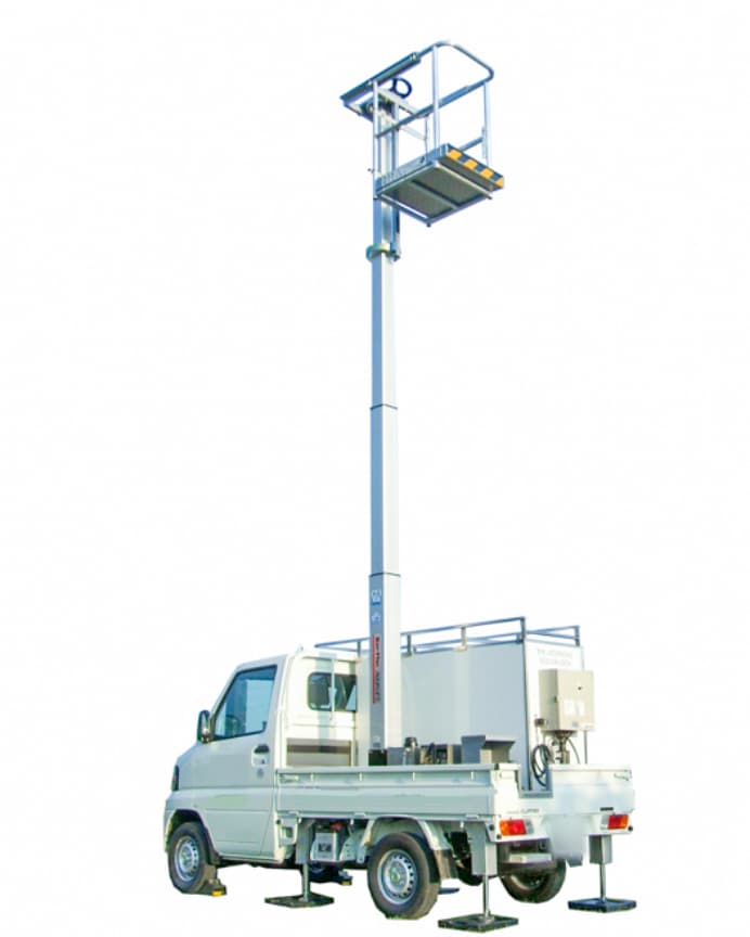 高所作業車 軽トラ アクアデッキ サンマックス株式会社