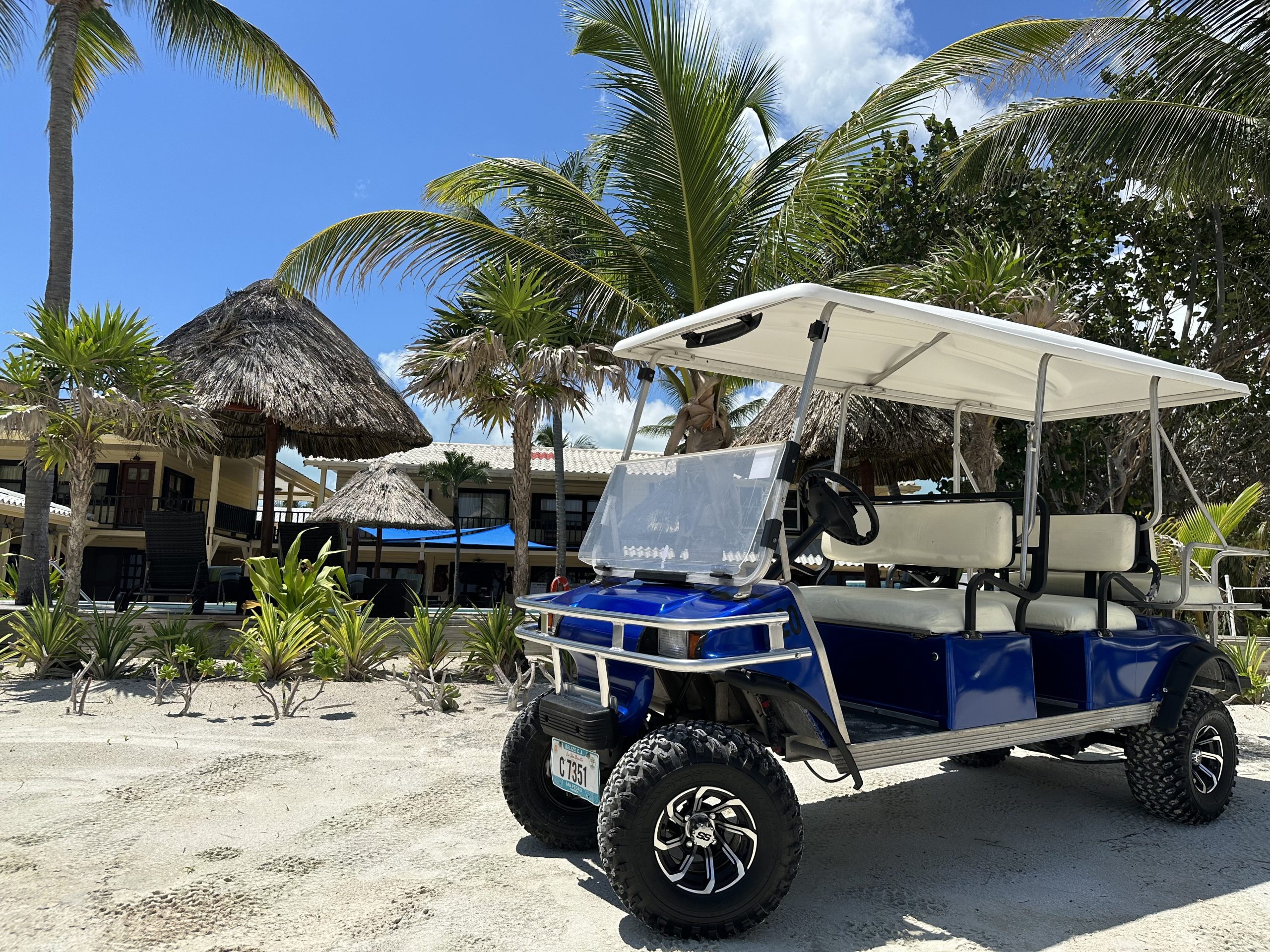 San Pedro Belize Golf Cart Rental Aviz Golf Carts Belize