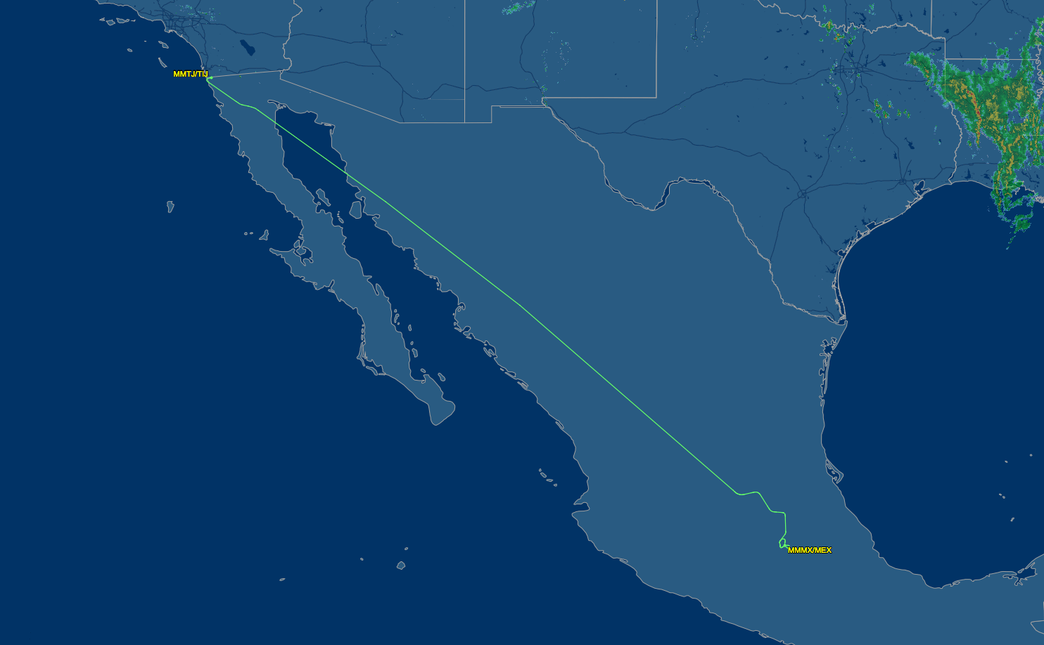 AeroMexico 7878 Premier Class (business class) Tijuana to Mexico City