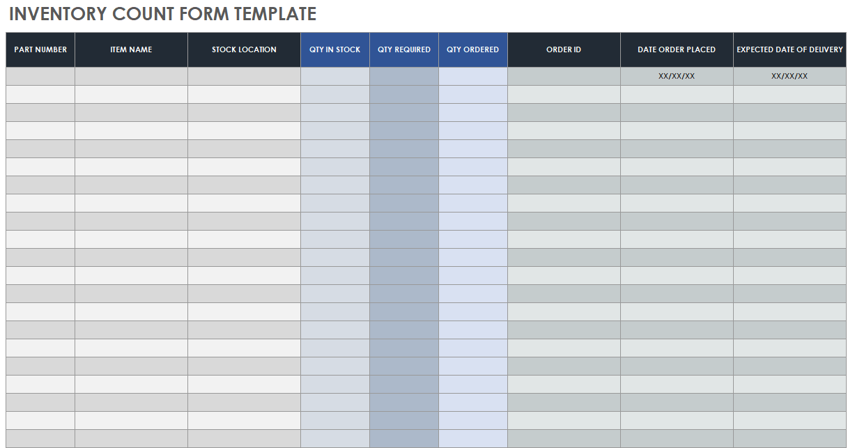 Download Free Inventory Form Templates Smartsheet 欧宝体育spp