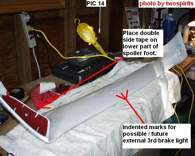 Hyundai Santa Fe Rear Spoiler Installation