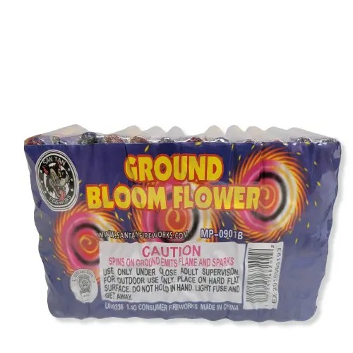 Ground Bloom Flower Santan Fireworks