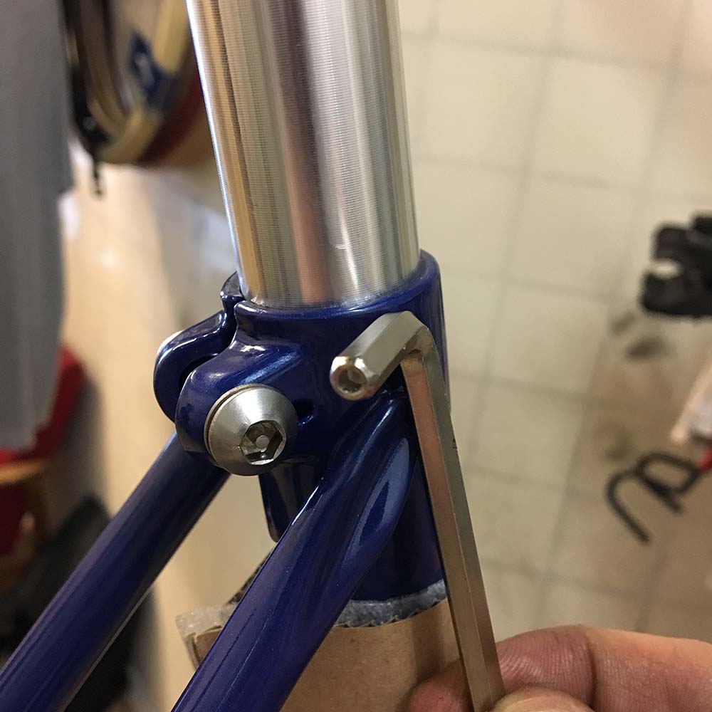 Seatpost Binder Security Bolt Santucci Cycles