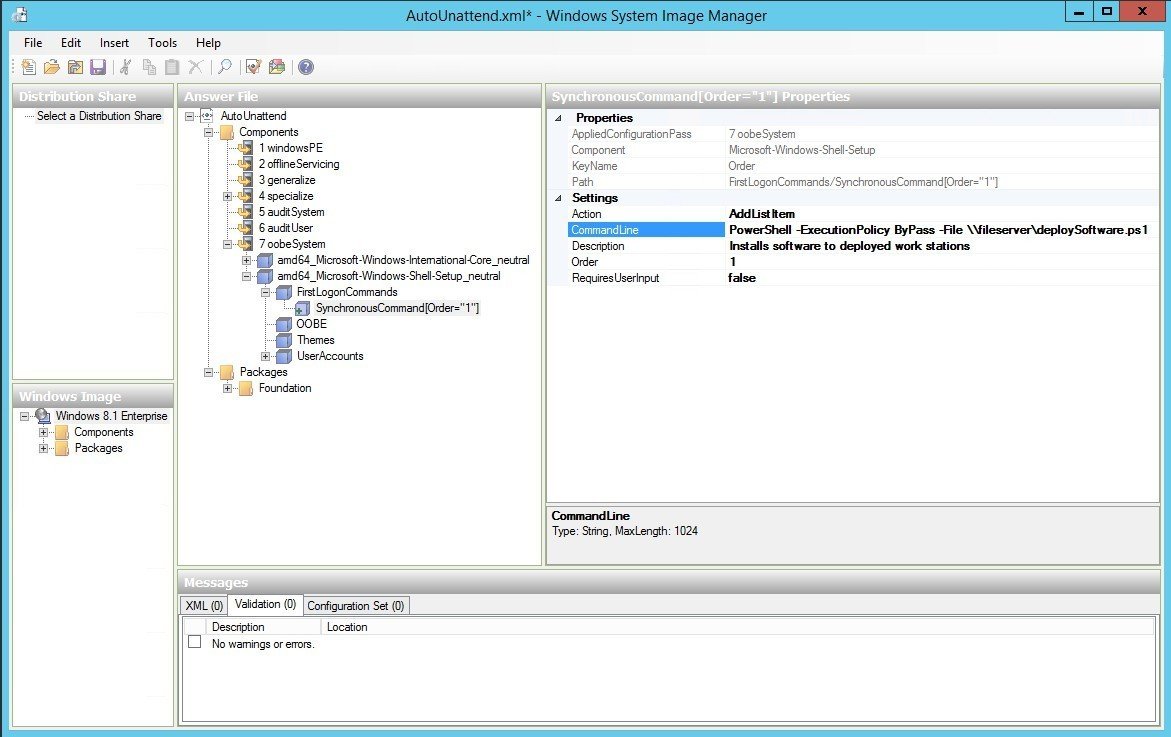 Software deployment through WDS Sysadmins of the North