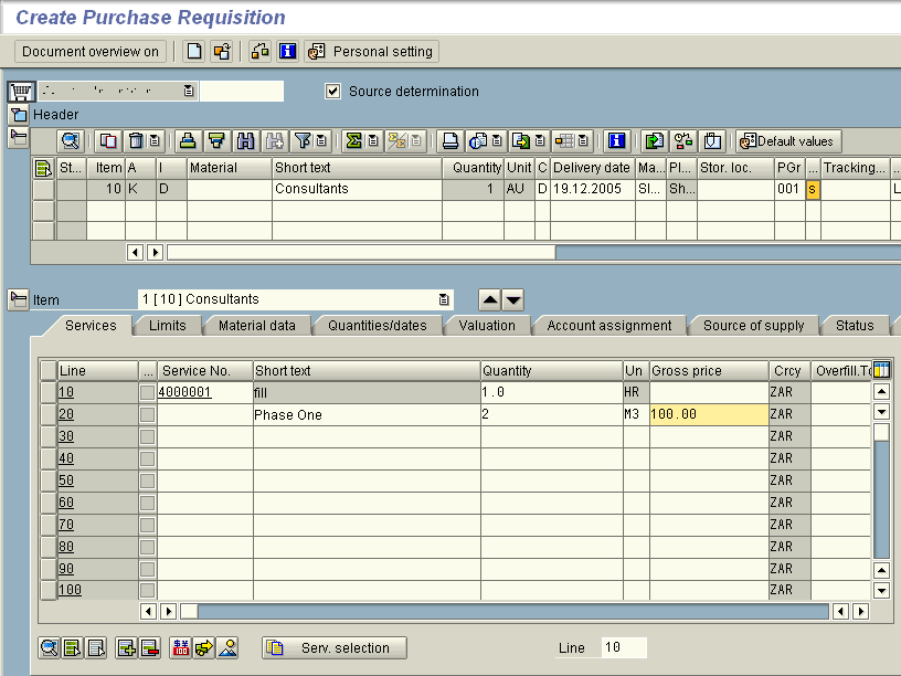 Assignment of purchase order SAP Purchase Order Report Tutorial