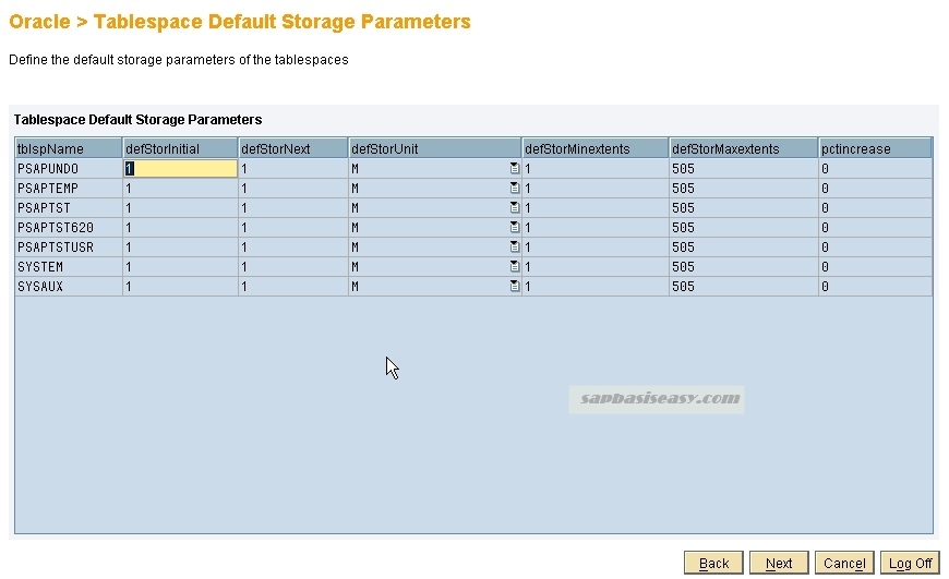 How to install SAP Database Instance SAP Basis Easy