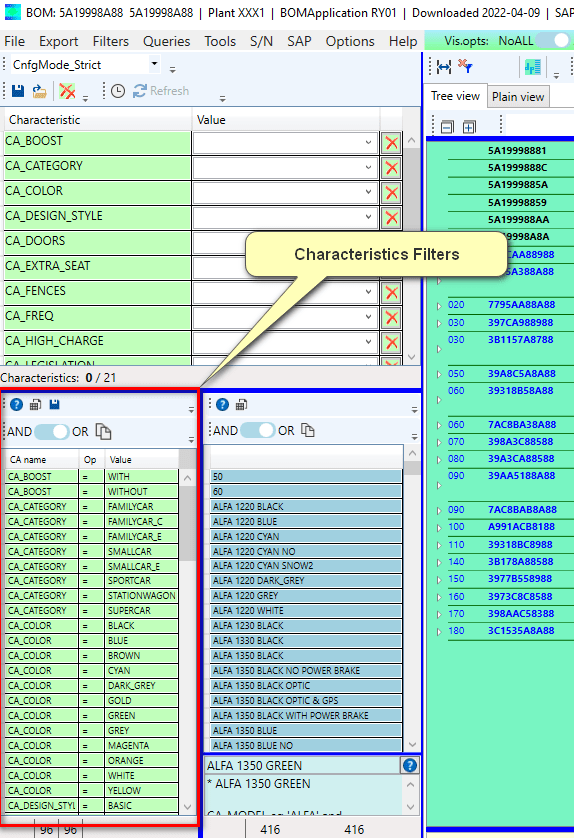 How it works Visual BOM for SAP