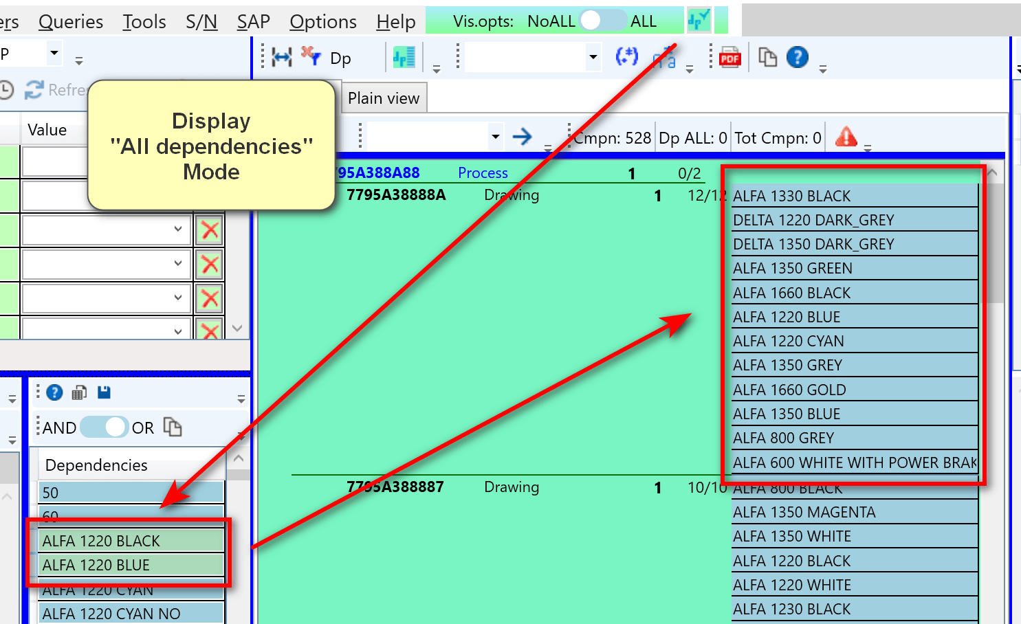 6 BOM Analyzer MultiLevel BOM Visual BOM for SAP