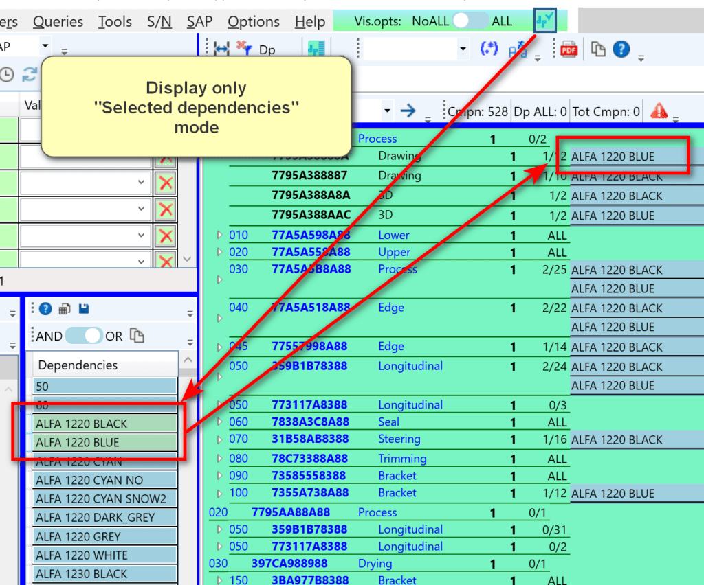 6 BOM Analyzer MultiLevel BOM Visual BOM for SAP