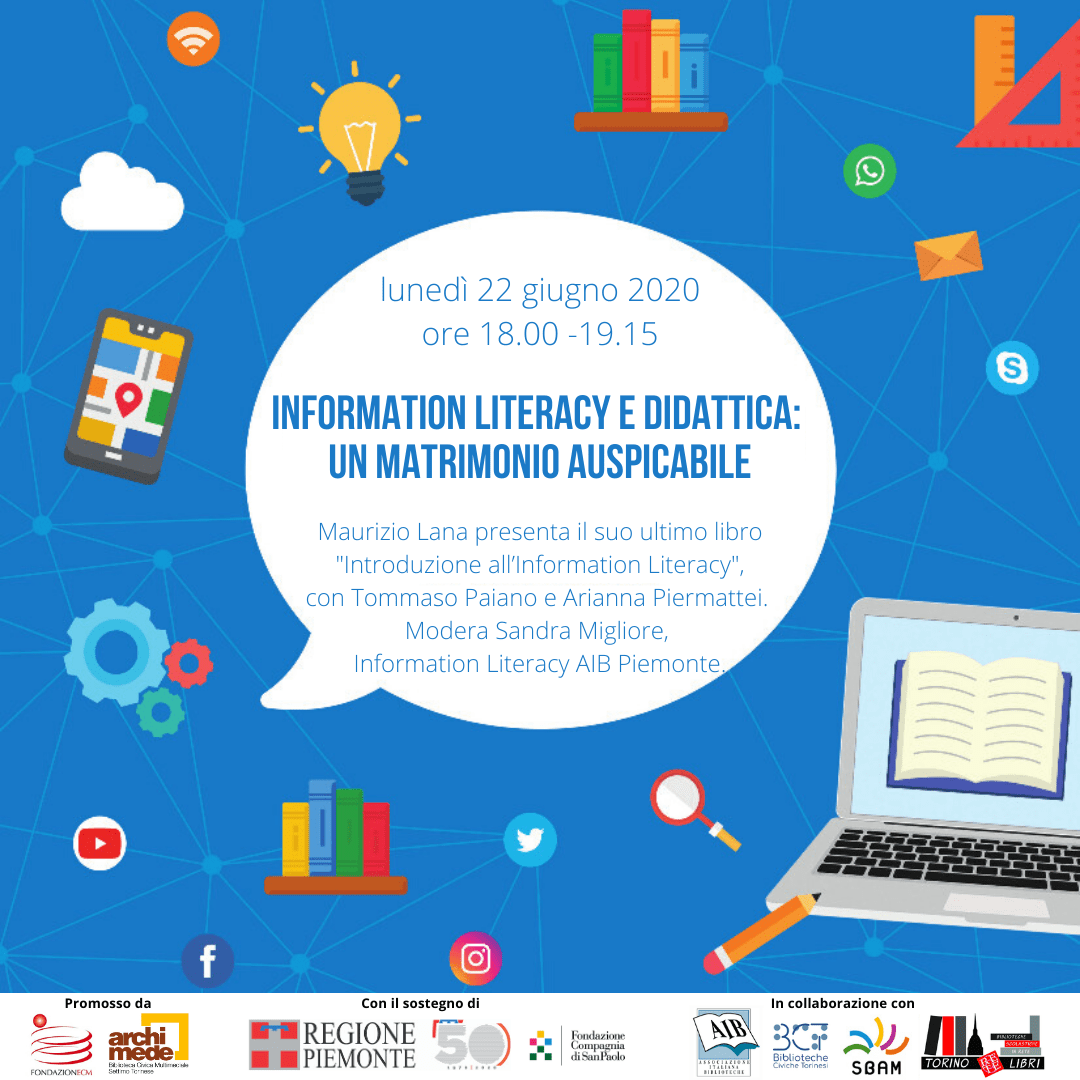 Webinar Information Literacy E Didattica: Un Matrimonio Auspicabile – Sapere Digitale 1080_x_1080_png