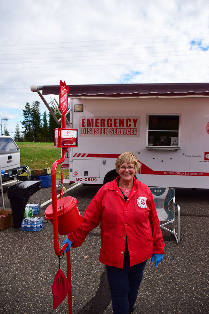 Red Kettle Volunteer Salvation Army Prince