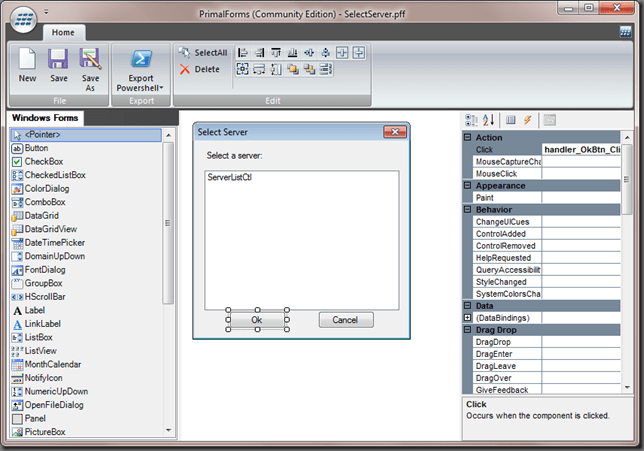 Jazz up your VBScripts with PowerShell and Windows Forms – SAPIEN Blog