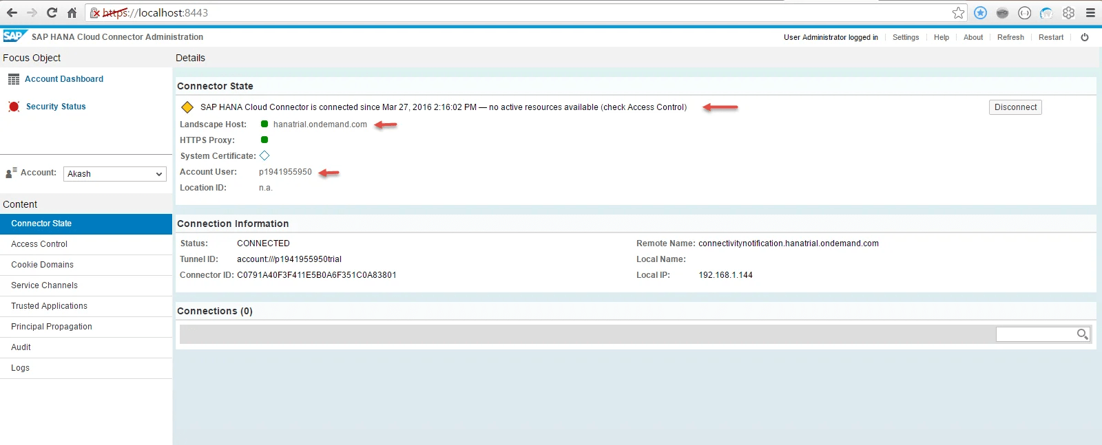 How to setup Initial Configuration in SAP Cloud Connector 2.0 SAP