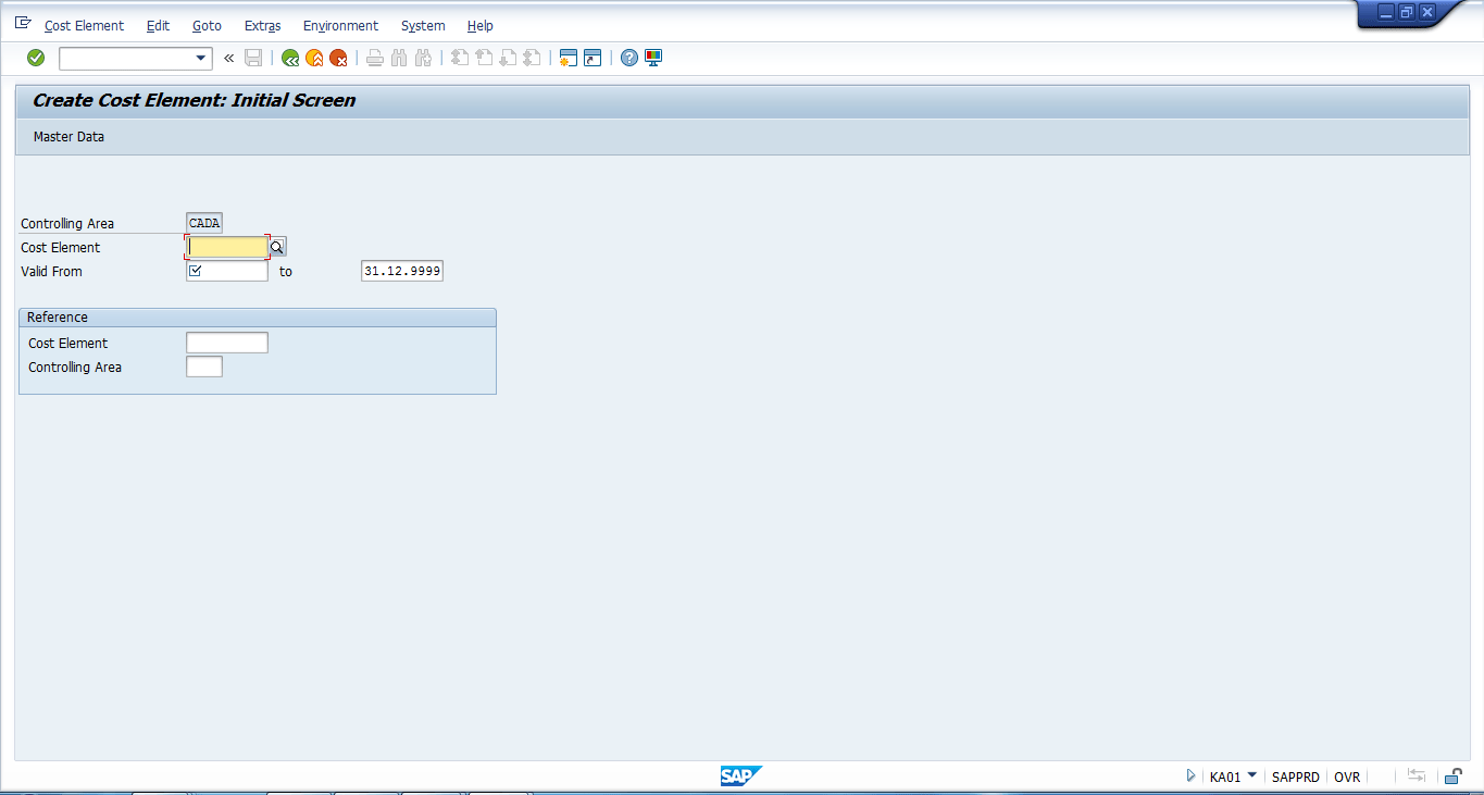 SAP Cost Elements Free SAP Online Training Tutorial