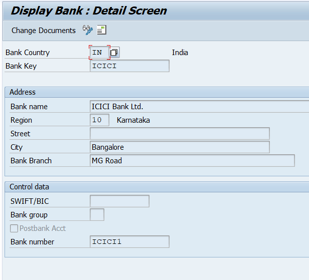 How to Display Bank Master Data in SAP SAP Tutorial