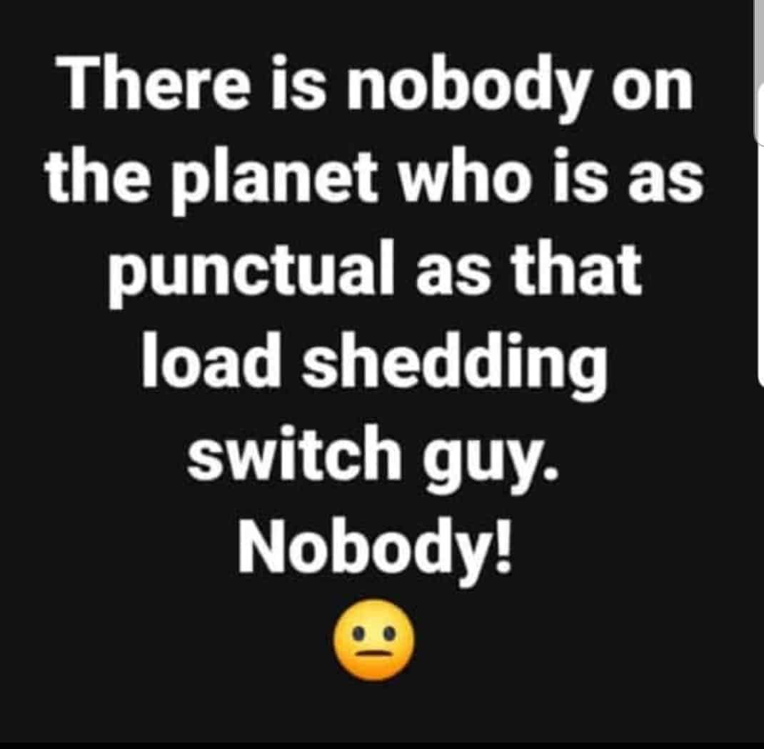 ONLY IN SA Load shedding memes to lighten up your Monday
