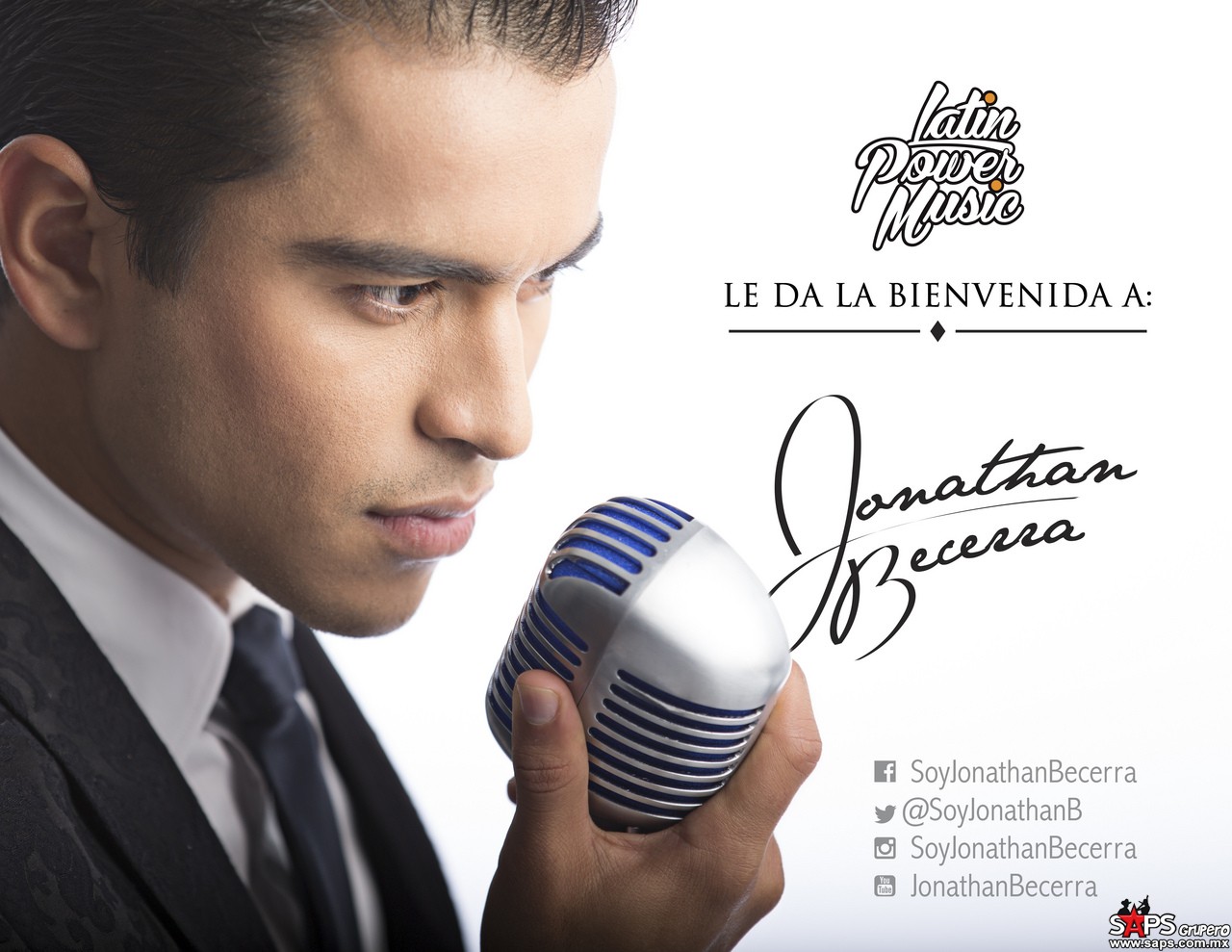 Jonathan Becerra une su talento a la familia Latin Power Music
