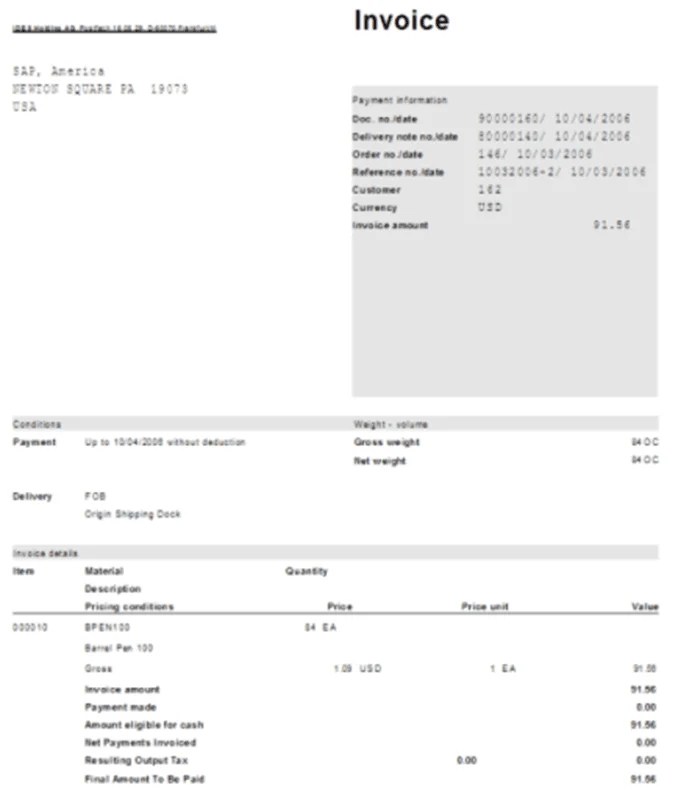What Is The Difference Between A Bill And An Invoice? Saptutorials.in