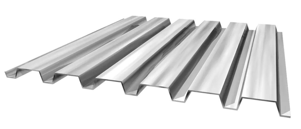 Type B Roof Deck panel by Quality Metals