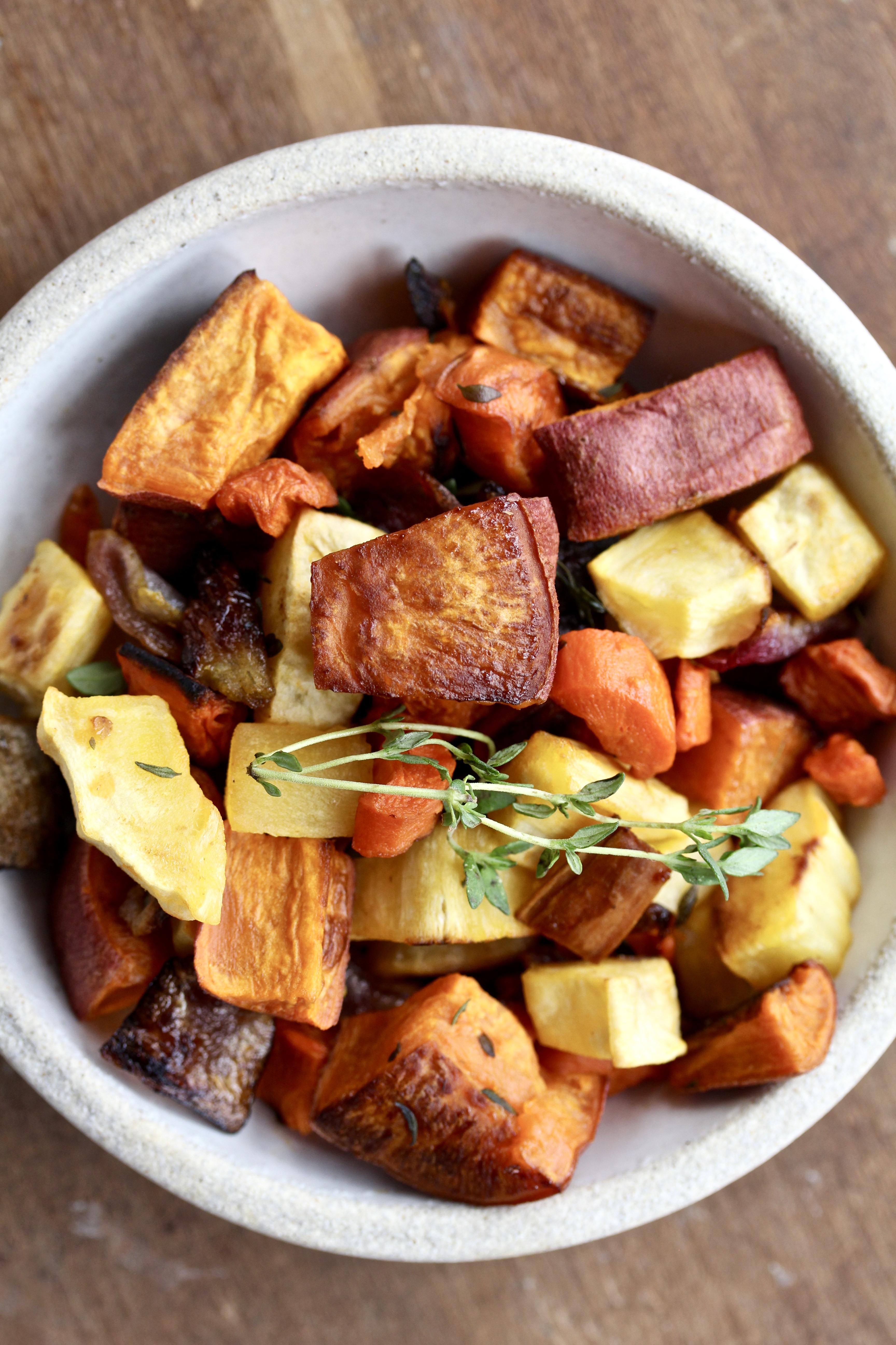 Easy Roasted Root Vegetables Sara Haas, RDN, LDN