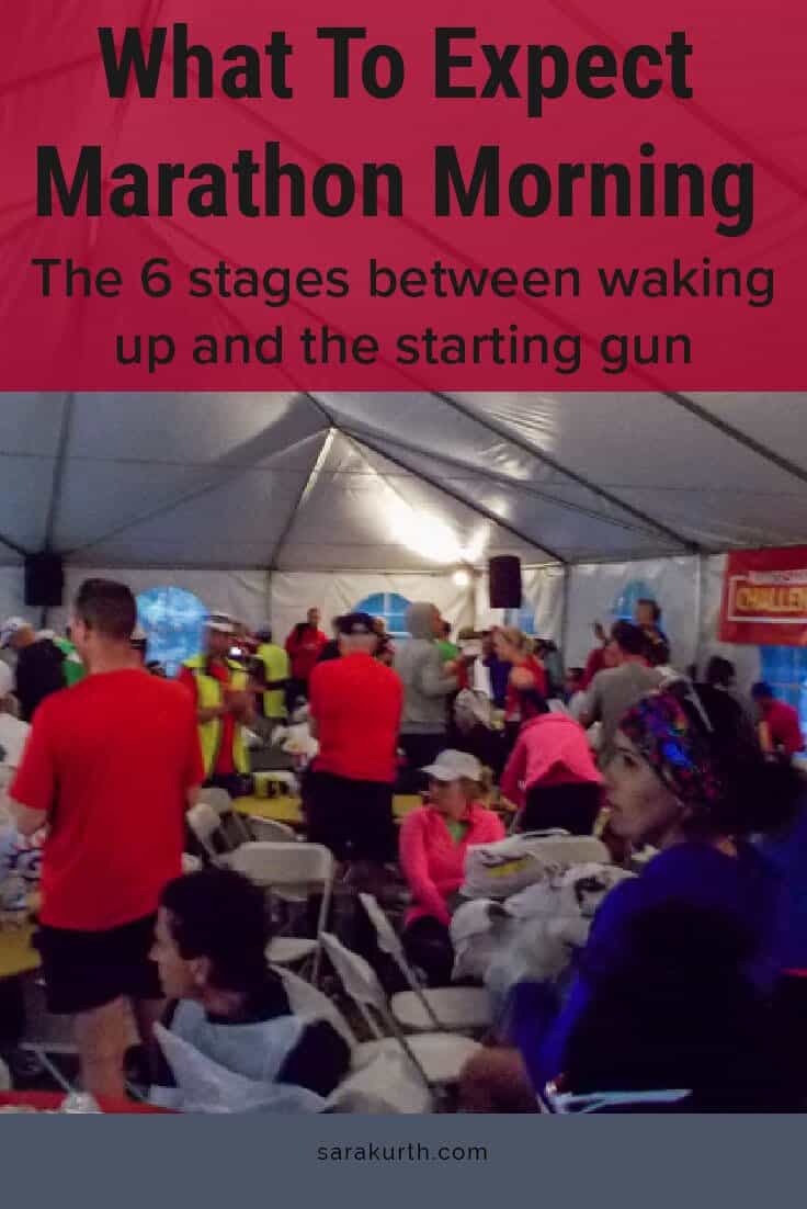 The 6 Stages Of Marathon Morning