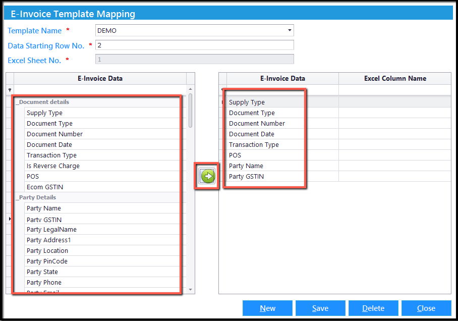 Excel Integration in Saral GST