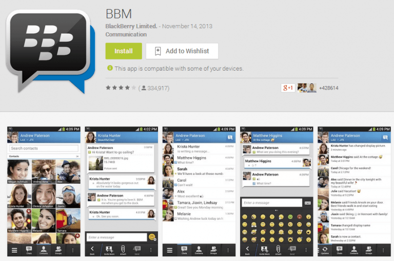 Cara Install BBM di Android (Blackberry Messenger